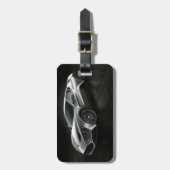 Sport-Auto Gepäckanhänger (Vorderseite vertikal)