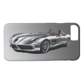 Sport-Auto-schnelles und wütendes modernes Case-Mate iPhone Hülle (Rückseite (Horizontal))