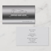 Sport-Auto-Verkäufe und Reparaturen auf Visitenkarte (Vorne/Hinten)