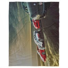 Sport-Autorennen-Acryl-Kunst