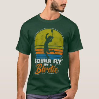 Sport Badminton Ball Spiel Freund Junge T-Shirt