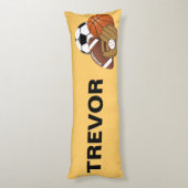 Sport-Ball-Körper-Kissen Seitenschläferkissen (Rückseite (Vertikal))