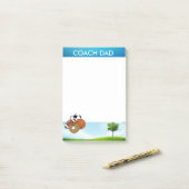 Sport-Bälle Posten-it® Anmerkungen Post-it Klebezettel (Auf Schreibtisch)