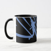 Sport Baseball Blue Black Tasse (Links)