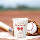 Sport Baseball Homerun Brautparty Pappbecher