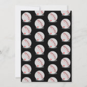 Sport Baseball Homerun Lovers Brautparty Einladung (Rückseite)