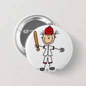 Sport Baseball Knopf Button (Vorne & Hinten)