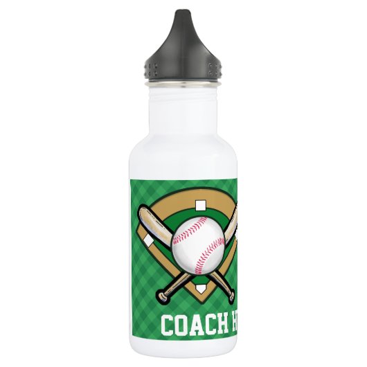 Sport - Baseball - SRF Edelstahlflasche (Links)