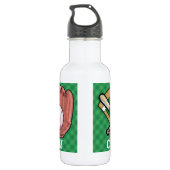 Sport - Baseball - SRF Edelstahlflasche (Rückseite)