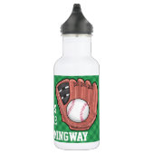 Sport - Baseball - SRF Edelstahlflasche (Rechts)