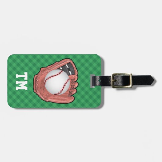 Sport - Baseball - SRF Gepäckanhänger (Vorderseite horizontal)