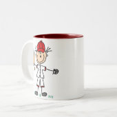 Sport Baseball Tasse (Vorderseite Links)