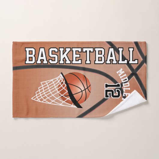Sport 🏀 Basketball | DIY Text Handtuch (Handtuch)