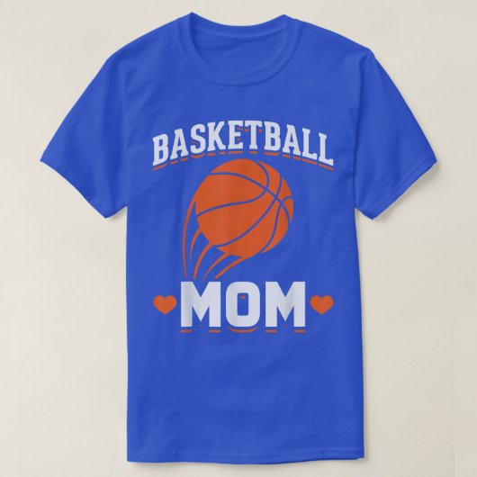 Sport Basketball Mama Basketball Basketball Basket T-Shirt (Design vorne)