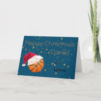Sport Basketball Weihnachten Personalisiert