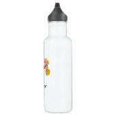 Sport Basketballspieler Wasserflasche Edelstahlflasche (Rechts)
