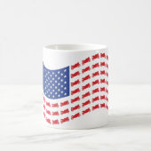 sPORT-bIKE-fLAG-wAVE Kaffeetasse (Mittel)
