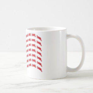 sPORT-bIKE-fLAG-wAVE Kaffeetasse