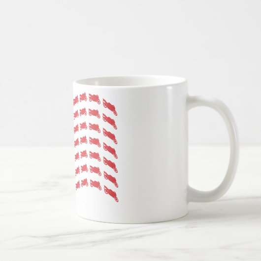 sPORT-bIKE-fLAG-wAVE Kaffeetasse (Rechts)
