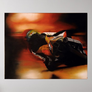 Sport Bike Print Poster