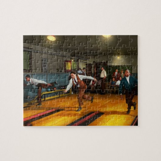 Sport - Bowling - Eine eigene Liga von 1941 Puzzle (Horizontal)
