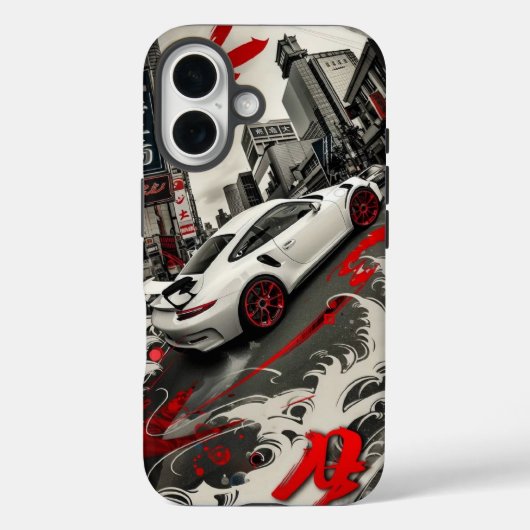 sport car Case-Mate iPhone hülle (Rückseite)