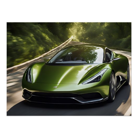 SPORT CAR POSTER (Vorderseite)