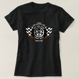 Sport Car Racing Pro Treiber Brandout Flammen Pro T-Shirt