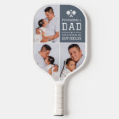 Sport Cool Dad Custom Foto Pickleball Paddle (Rückseite)