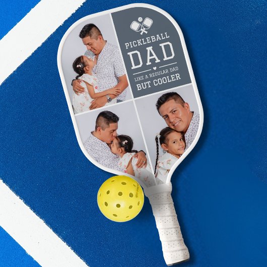 Sport Cool Dad Custom Foto Pickleball Paddle