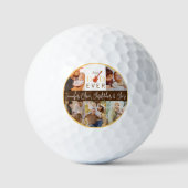 Sport Cool Golfer Lover Der beste Vater aller Zeit Golfball (Vorderseite)