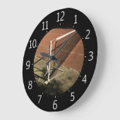 Sport-coole Geschenke der Tennis-Zeit-| Große Wanduhr (Winkel)