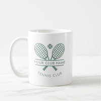Sport Country Club Name Tennis Schläger Symbol ang