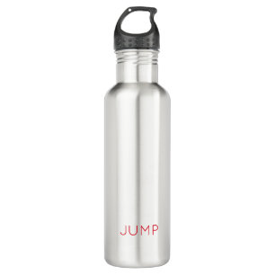 Sport Custom JUMP Red Team Spirit Edelstahlflasche