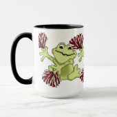 Sport, der Froschkaffee-Tasse Cheerleading ist Tasse (Links)