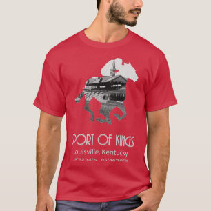 Sport des Königspferdes Rennen Reitsport T - Shirt