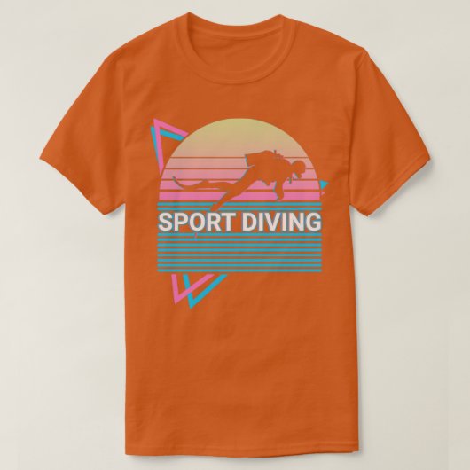 Sport Diver Retro T-Shirt (Design vorne)