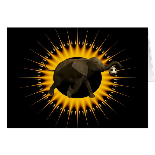 Sport-Elefant-Ball (Vorderseite (Horizontal))