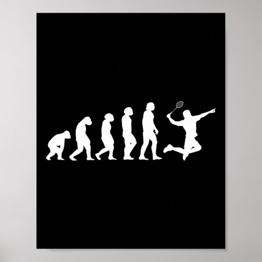 Sport Evolution Badminton Poster (Vorne)