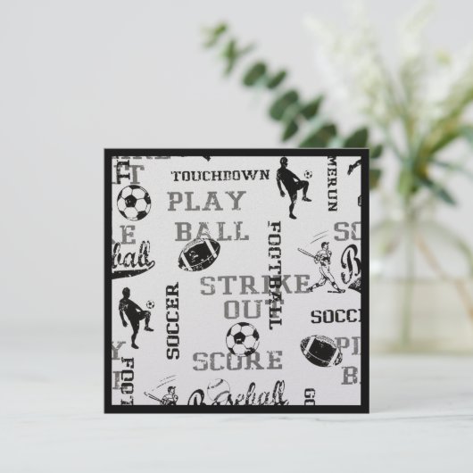 Sport Extravaganza 1 Karte (Stehend Vorderseite)