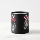 Sport-Fahrrad, das Motorrad läuft Tasse (Zentrum)