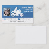 Sport-Fahrrad-/Gabelungs-Rocket-Karten Visitenkarte (Vorne/Hinten)