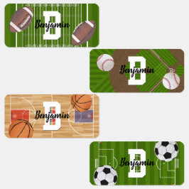 Sport Fans Kinderkleidung Etiketten