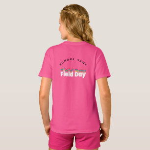 Sport Feldtag Rot-grüne gelbe Farbe Team T-Shirt