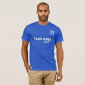 Sport Field Day Blue Team Chef Stand Squad T-Shirt (Vorne ganz)
