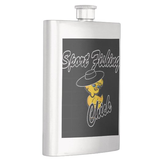 Sport Fischen Flachmann (Rechts)