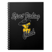 Sport Fischen Notizblock (Vorderseite)