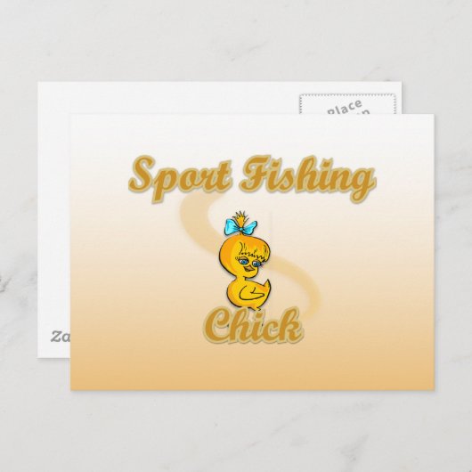 Sport Fischen Postkarte (Vorne/Hinten)