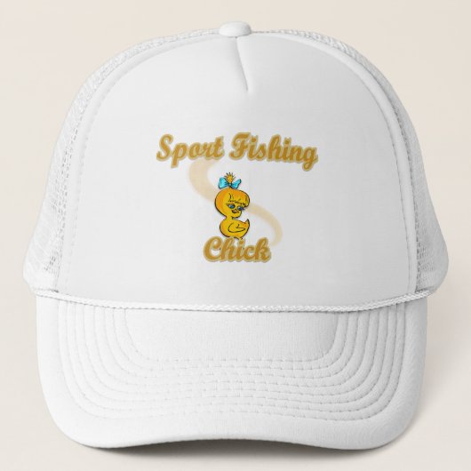Sport Fischen Truckerkappe (Vorderseite)