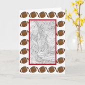 Sport-Foto-Karten Karte (Gelbe Blume)